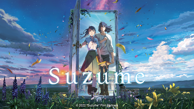 Anuncian el estreno de  la Película de Suzume el 14 de abril en España.